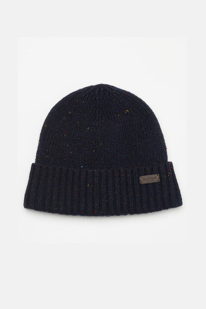 Carlton Fleck Beanie & Scarf Gift Set - NAVY