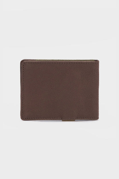 Padbury Leather Wallet & Fob Gift Set - DARK BROWN