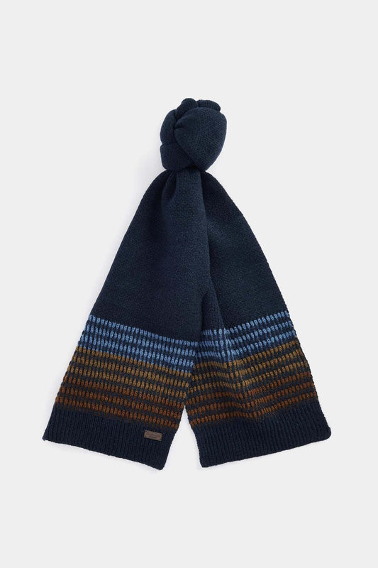 Branton Beanie and Scarf Gift Set - NAVY