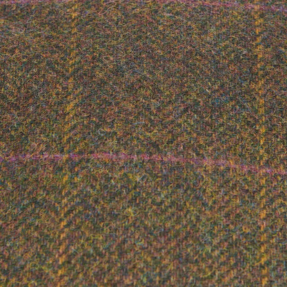 Cairn Flat Cap - OLIVE/PURPLE/RED