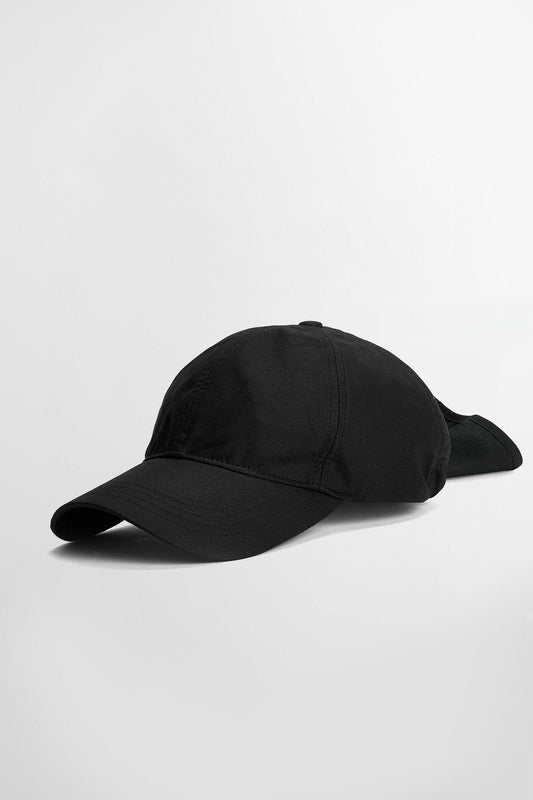 Sunshine Caped Cap - BLACK