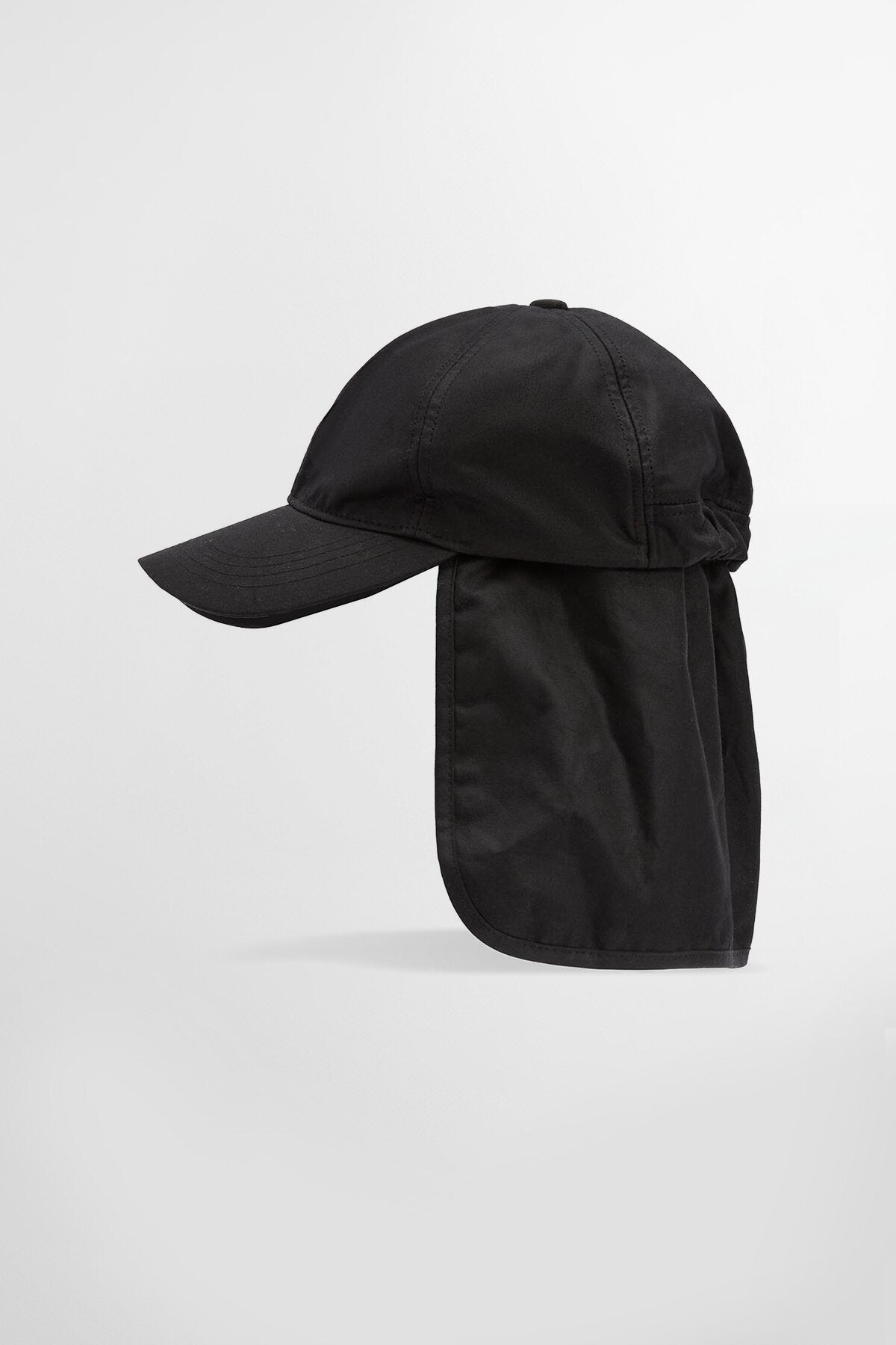 Sunshine Caped Cap - BLACK