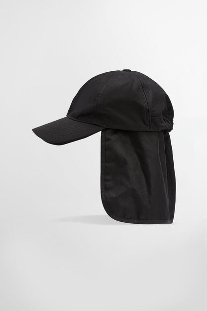 Sunshine Caped Cap - BLACK