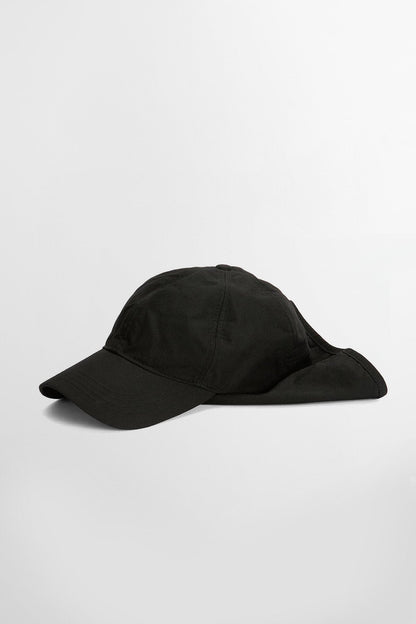 Sunshine Caped Cap - BLACK