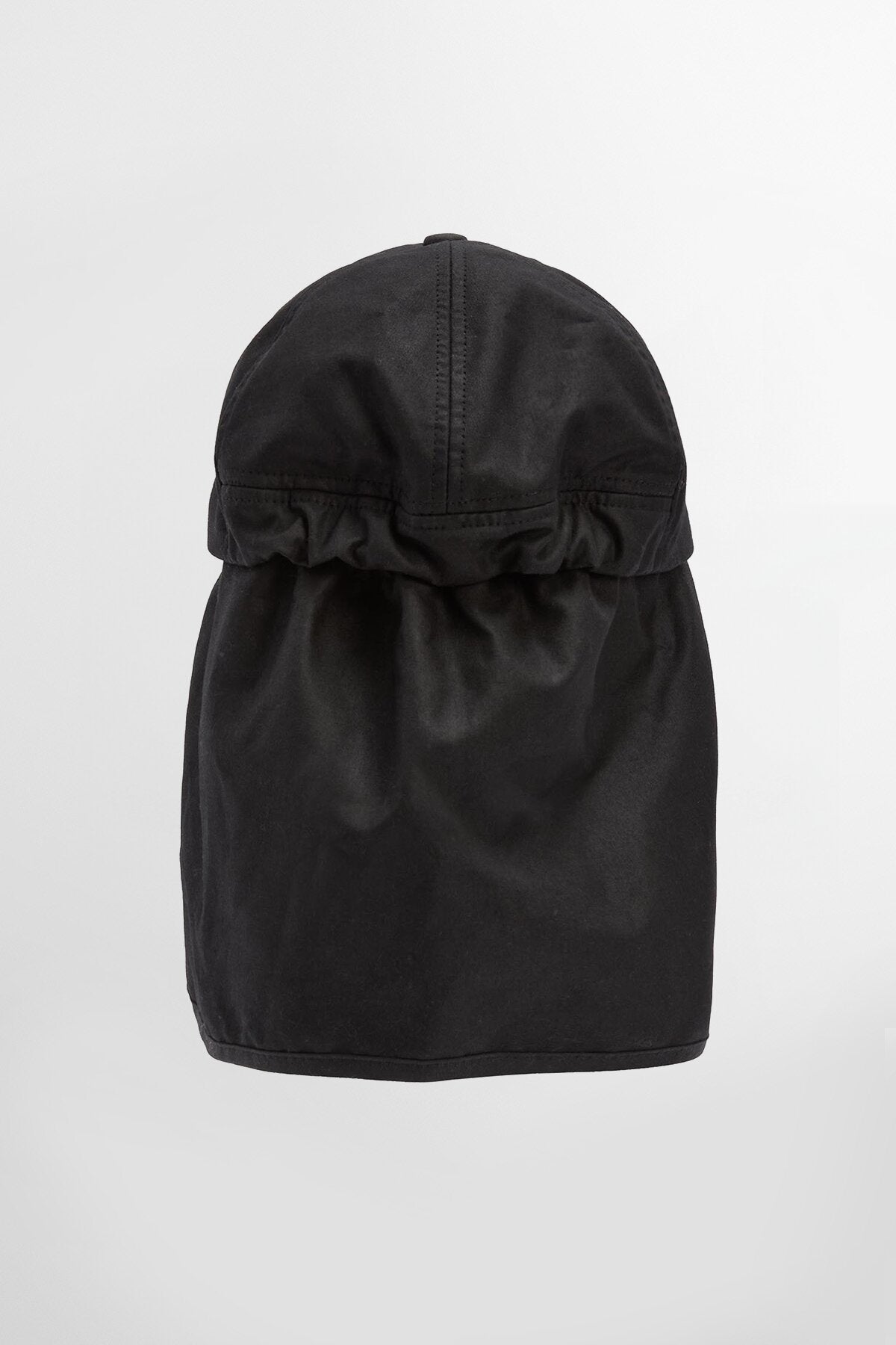 Sunshine Caped Cap - BLACK
