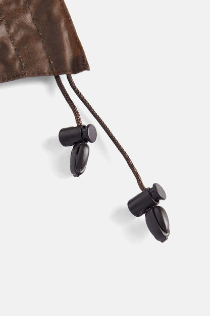 Wax Cotton Hood - BARK