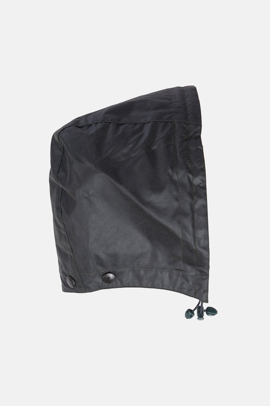 Waxed Cotton Hood - SAGE