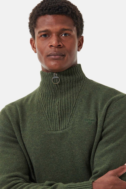 Essential Wool Sweater - MID OLIVE