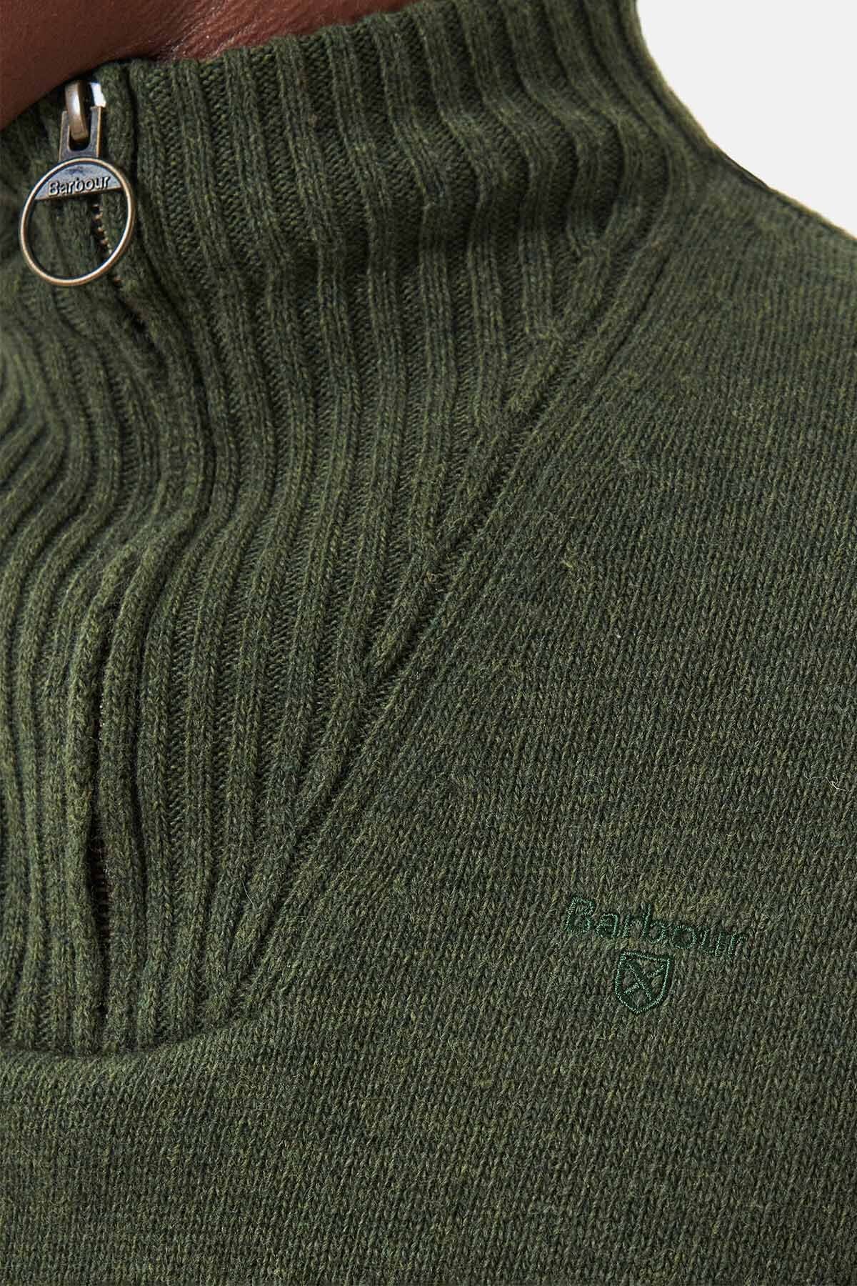 Essential Wool Sweater - MID OLIVE