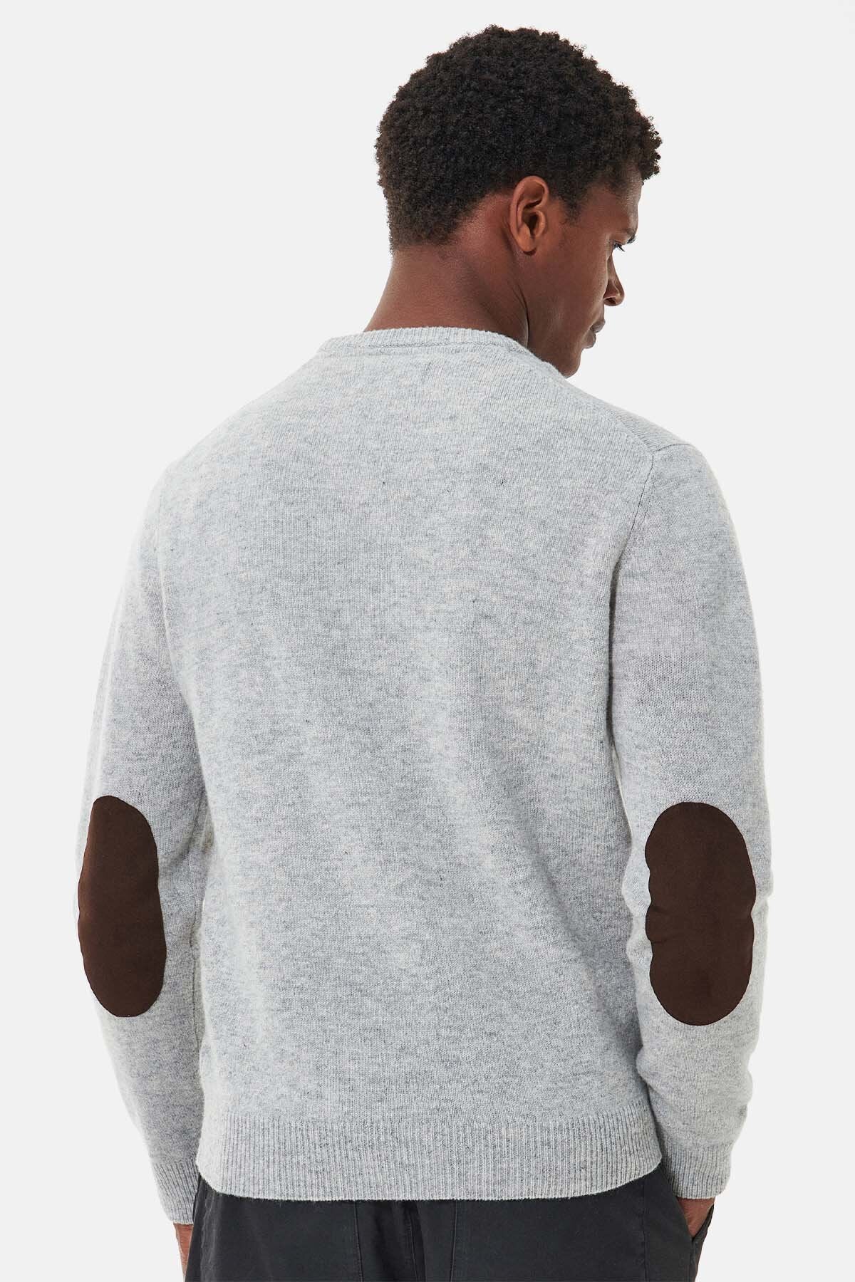 Essential Crew-Neck Sweatshirt - LT GREY MARL