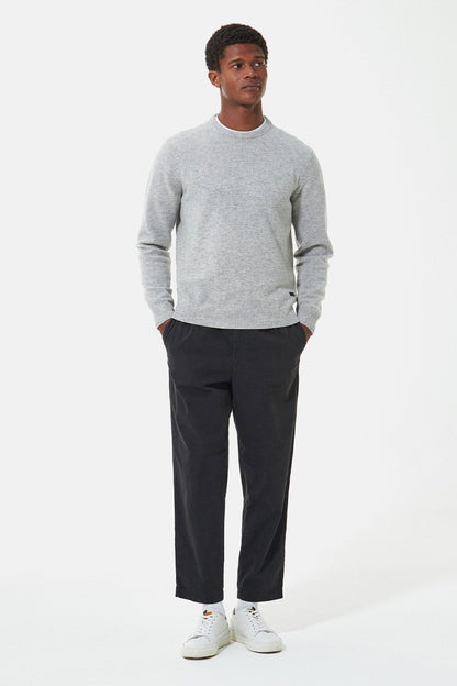 Essential Crew-Neck Sweatshirt - LT GREY MARL