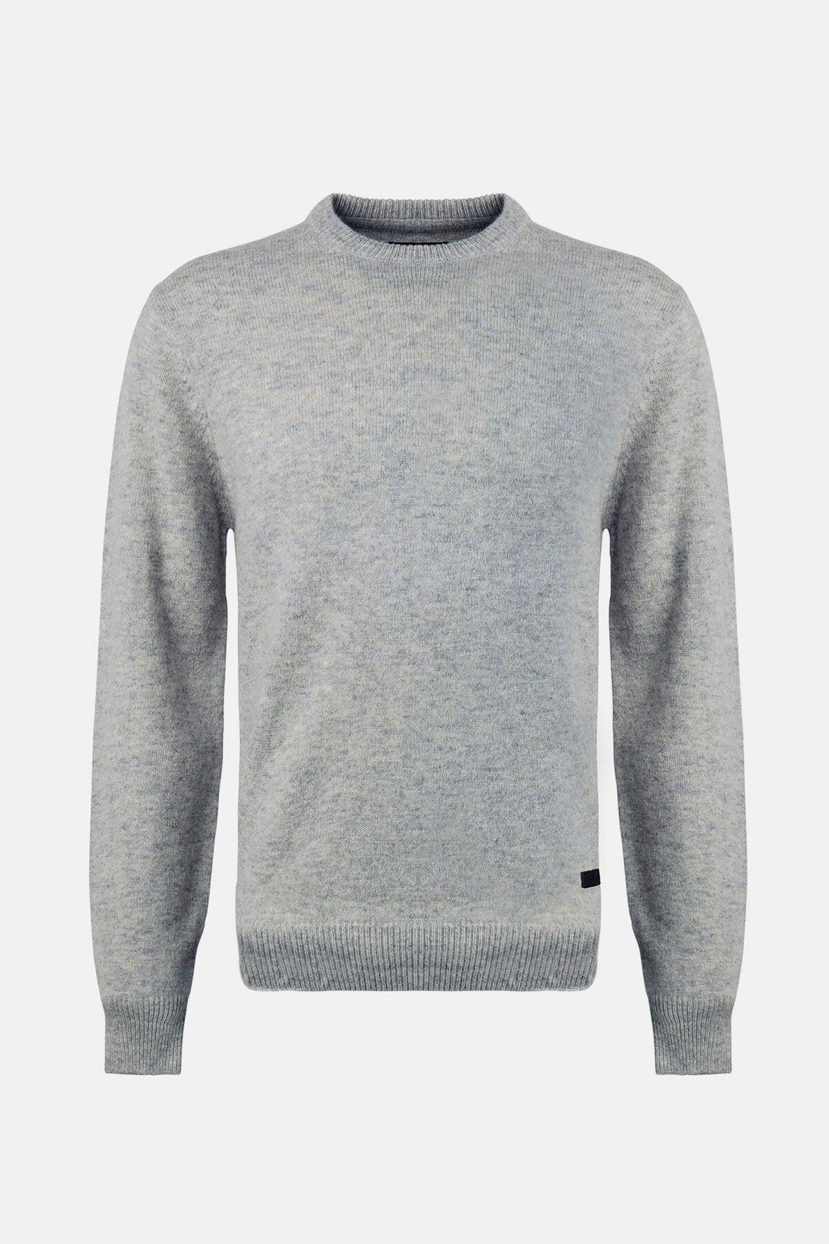 Essential Crew-Neck Sweatshirt - LT GREY MARL