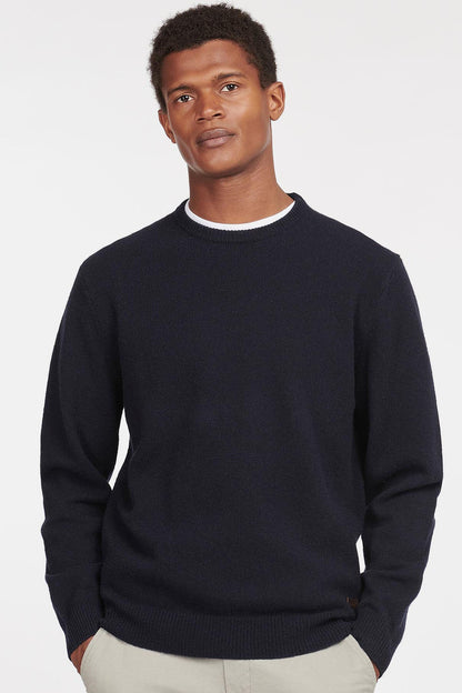 Essential Crew-Neck Sweatshirt - NAVY