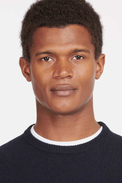 Essential Crew-Neck Sweatshirt - NAVY