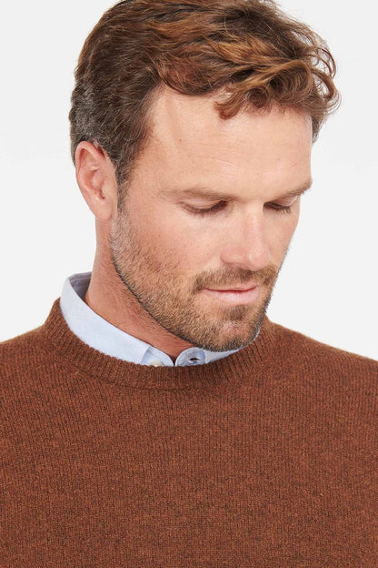 Crew Neck Wool Sweater - BRACKEN