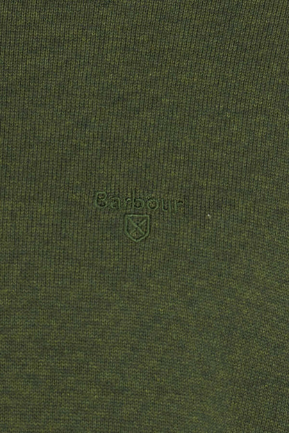 Pima Cotton Sweatshirt - RIFLE GREEN MARL