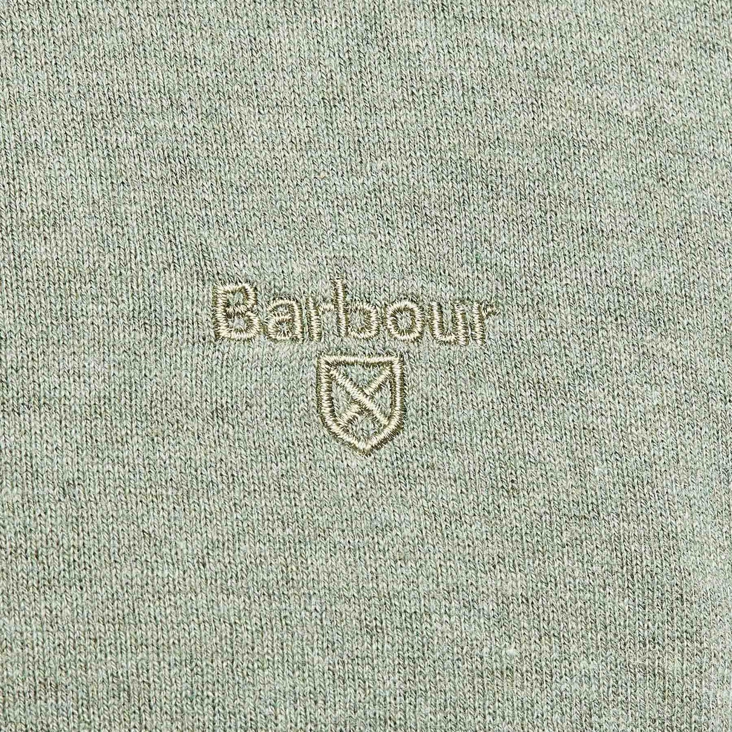 Light cotton Crew-Neck Sweater - LIGHT MOSS