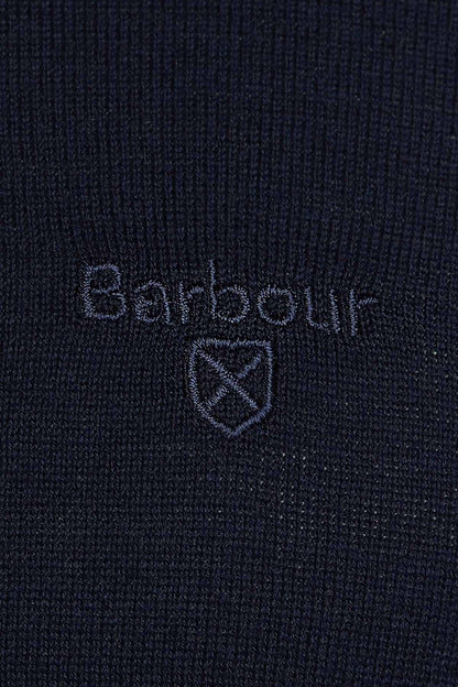 Light cotton Crew-Neck Sweater - NAVY