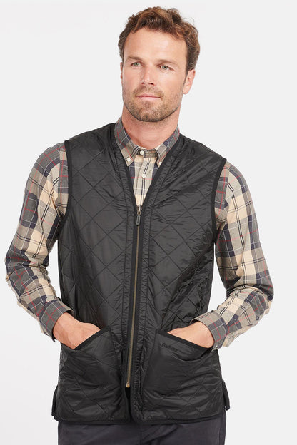 Polarquilt Waistcoat/Zip-In Liner - BLACK