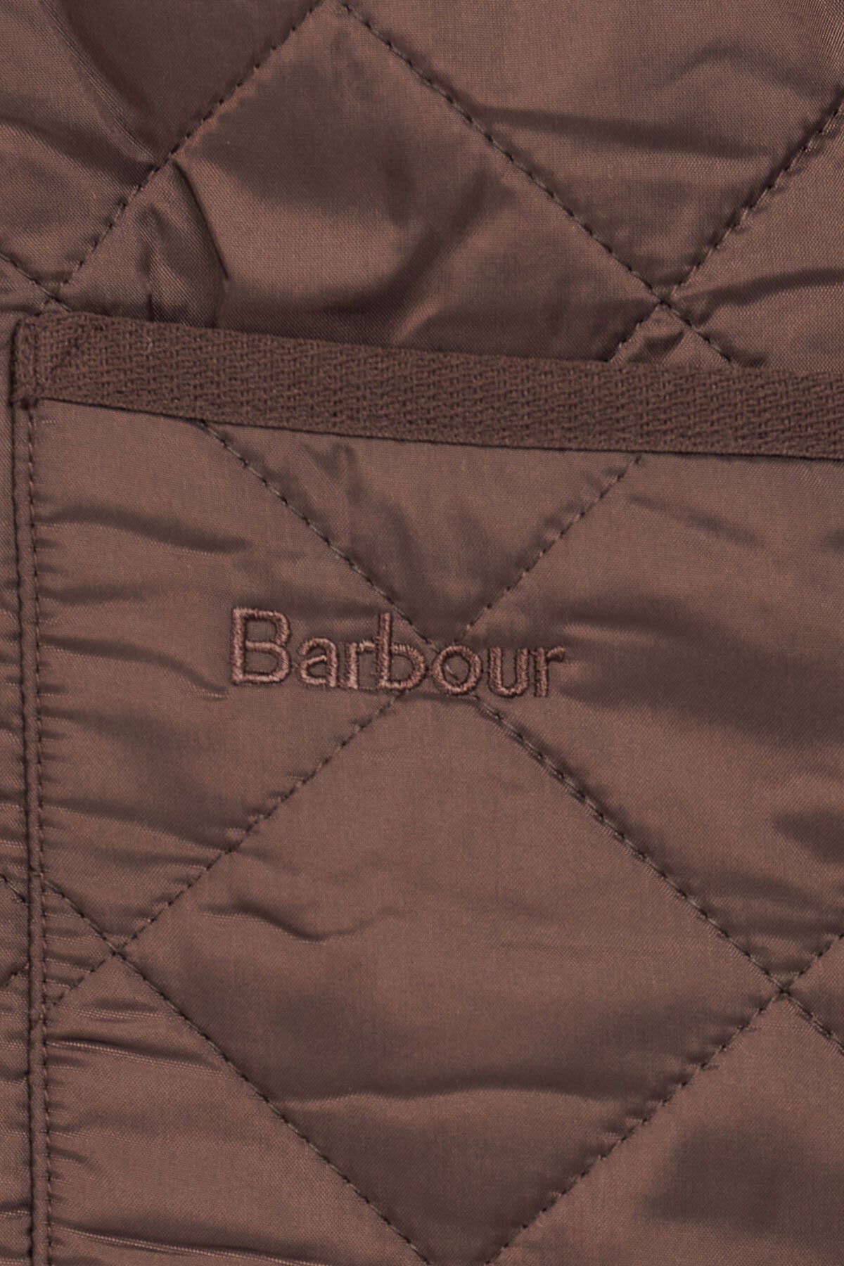 Polarquilt Waistcoat/Zip-In Liner - DARK BROWN