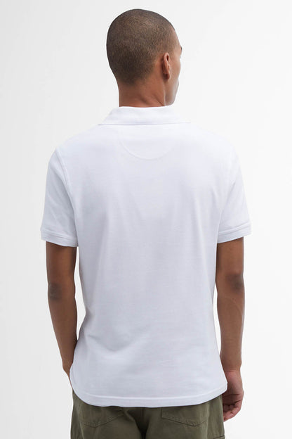 Sports Polo Shirt - WHITE