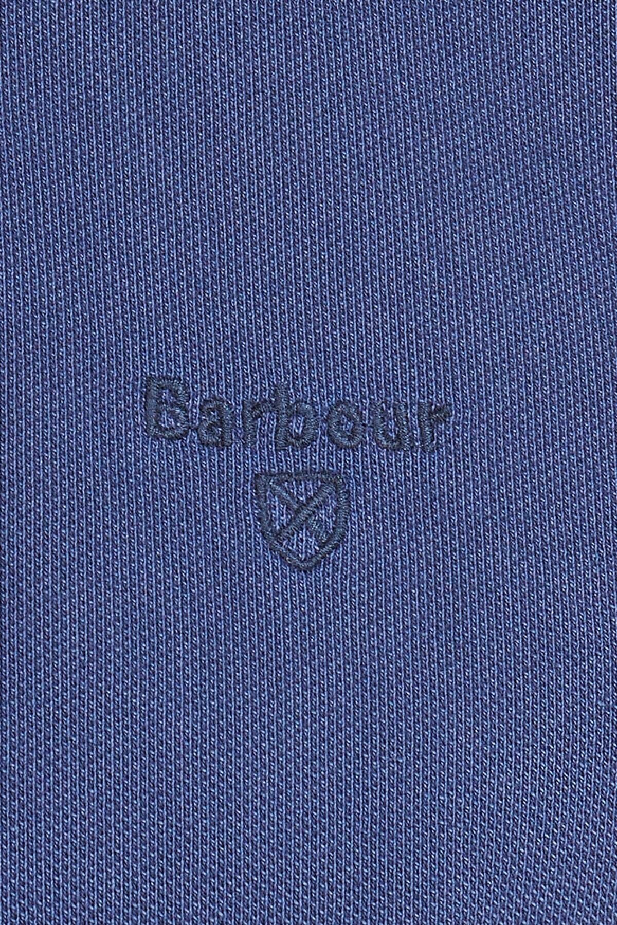 Washed-Out Sports Polo Shirt - NAVY