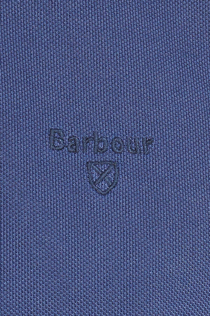 Washed-Out Sports Polo Shirt - NAVY