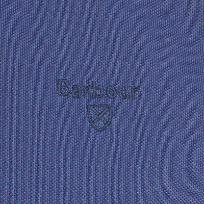 Washed-Out Sports Polo Shirt - NAVY