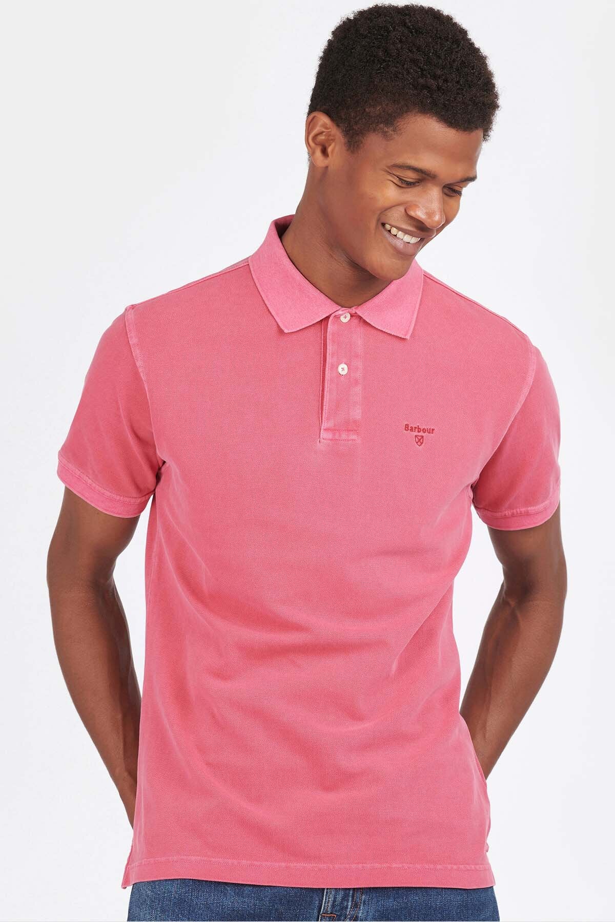 Sports Polo Shirt Shirt - FUSCIA