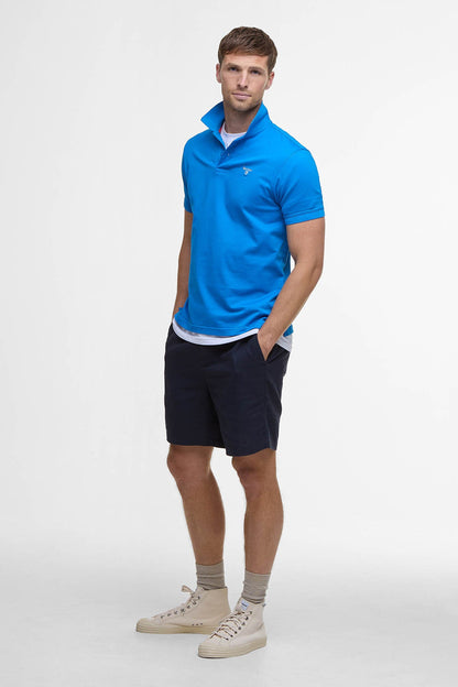 Active Short-Sleeved Polo Shirt - SPORTS BLUE