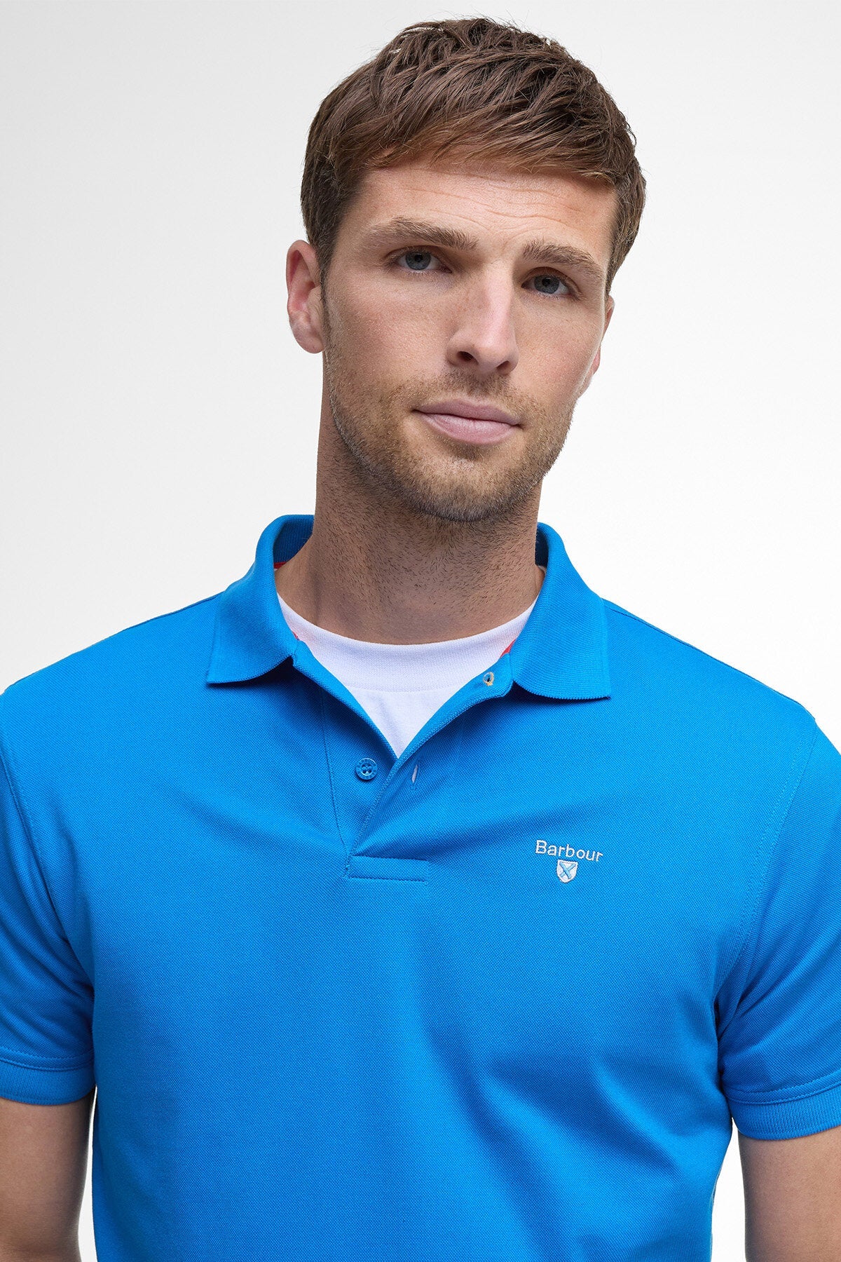 Active Short-Sleeved Polo Shirt - SPORTS BLUE