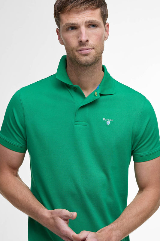 Active Short-Sleeved Polo Shirt - HEDGE GREEN