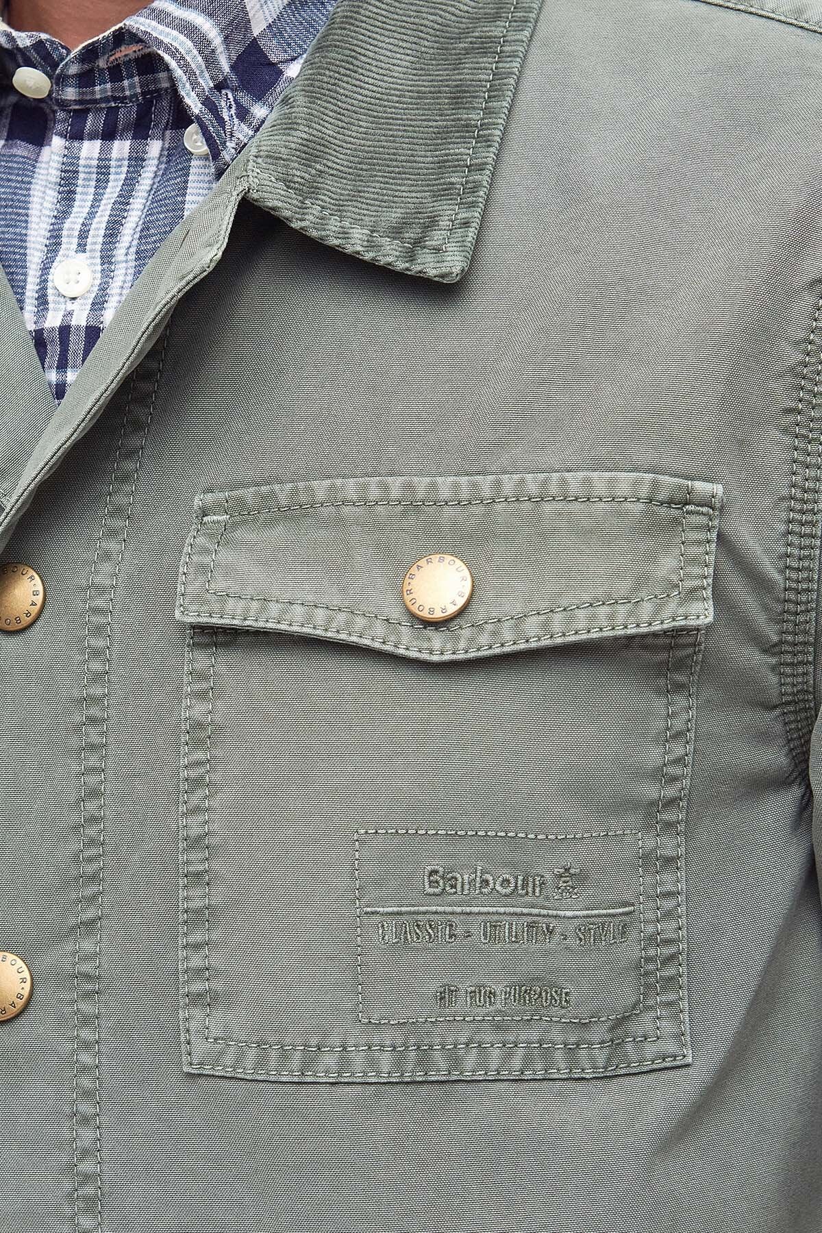 Grindle Overshirt - AGAVE GREEN