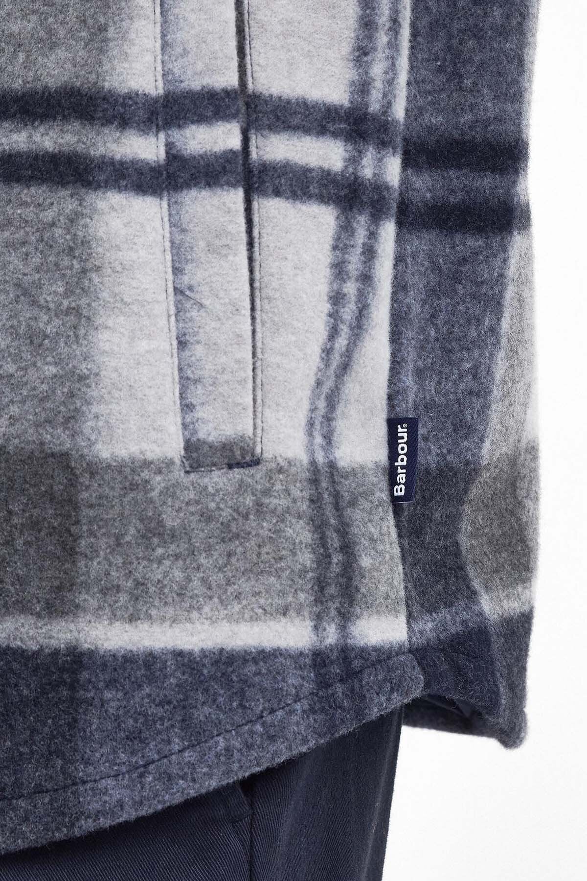 Chapter Check Overshirt - BLUE GRANITE