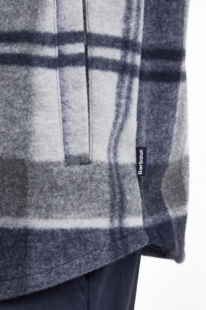 Chapter Check Overshirt - BLUE GRANITE