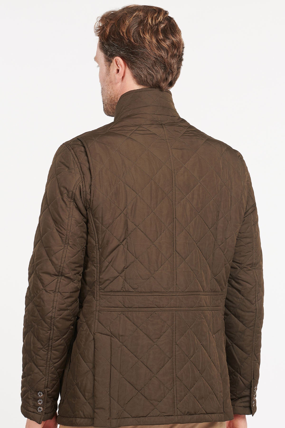 Quilted Lutz Jacket - OLIVE
