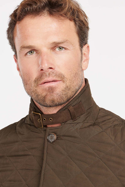 Quilted Lutz Jacket - OLIVE