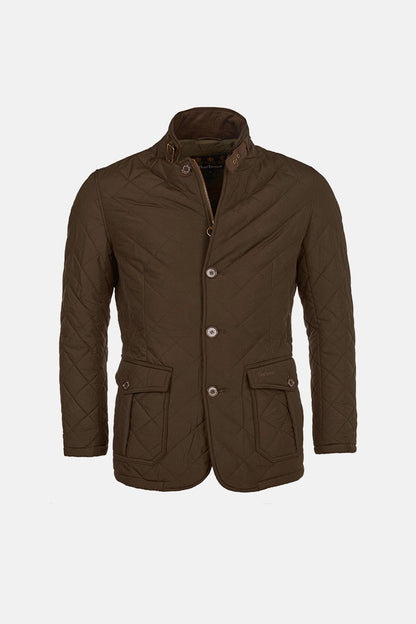 Quilted Lutz Jacket - OLIVE