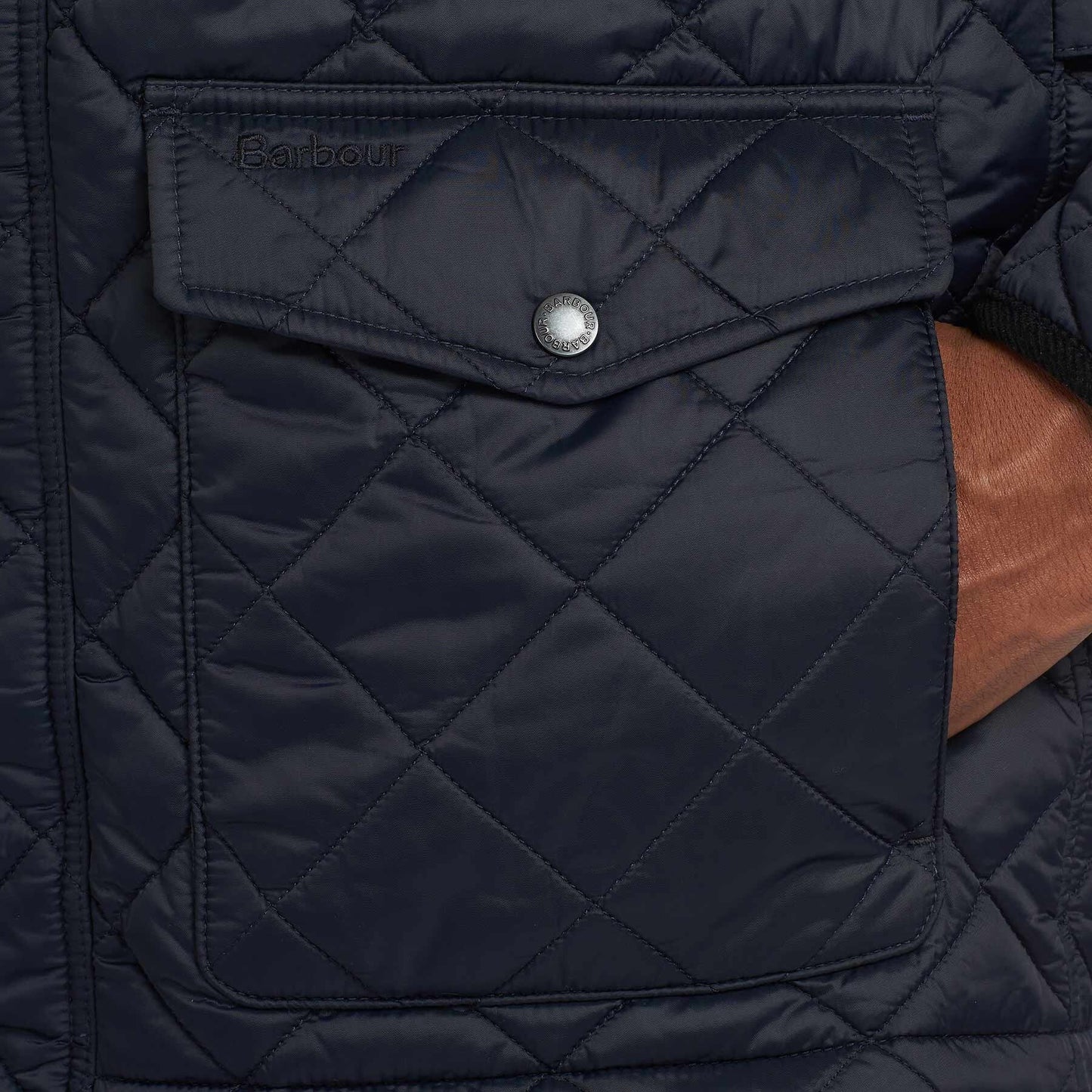 Regent quilted jacket - NAVY MIDNIGHT