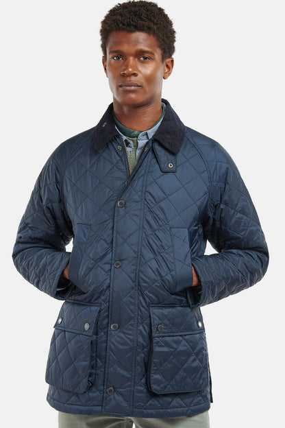 Ashby Quilted Jacket - NAVY