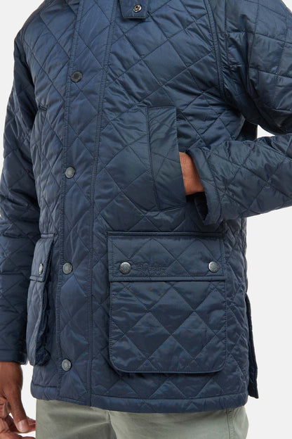 Ashby Quilted Jacket - NAVY