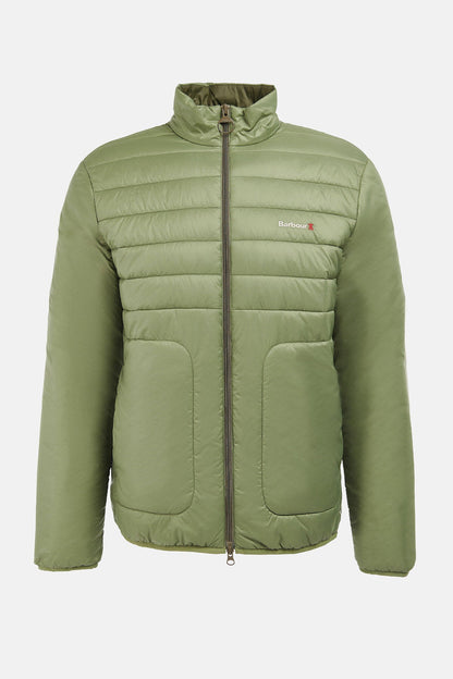 Summer Baffle quilt - OLIVINE