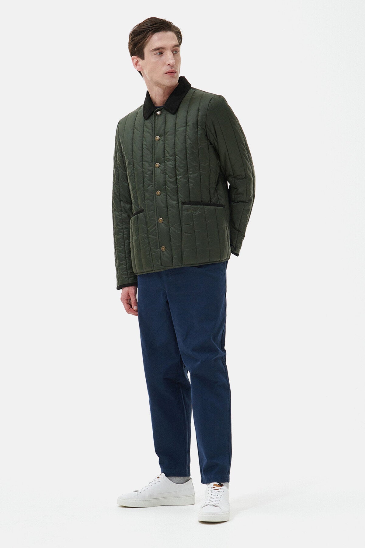 Herring Quilted Jacket - OLIVE