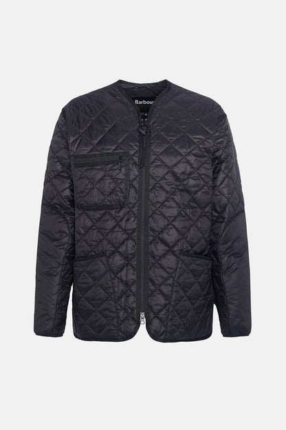 Liddesdale Quilted Liner - BLACK