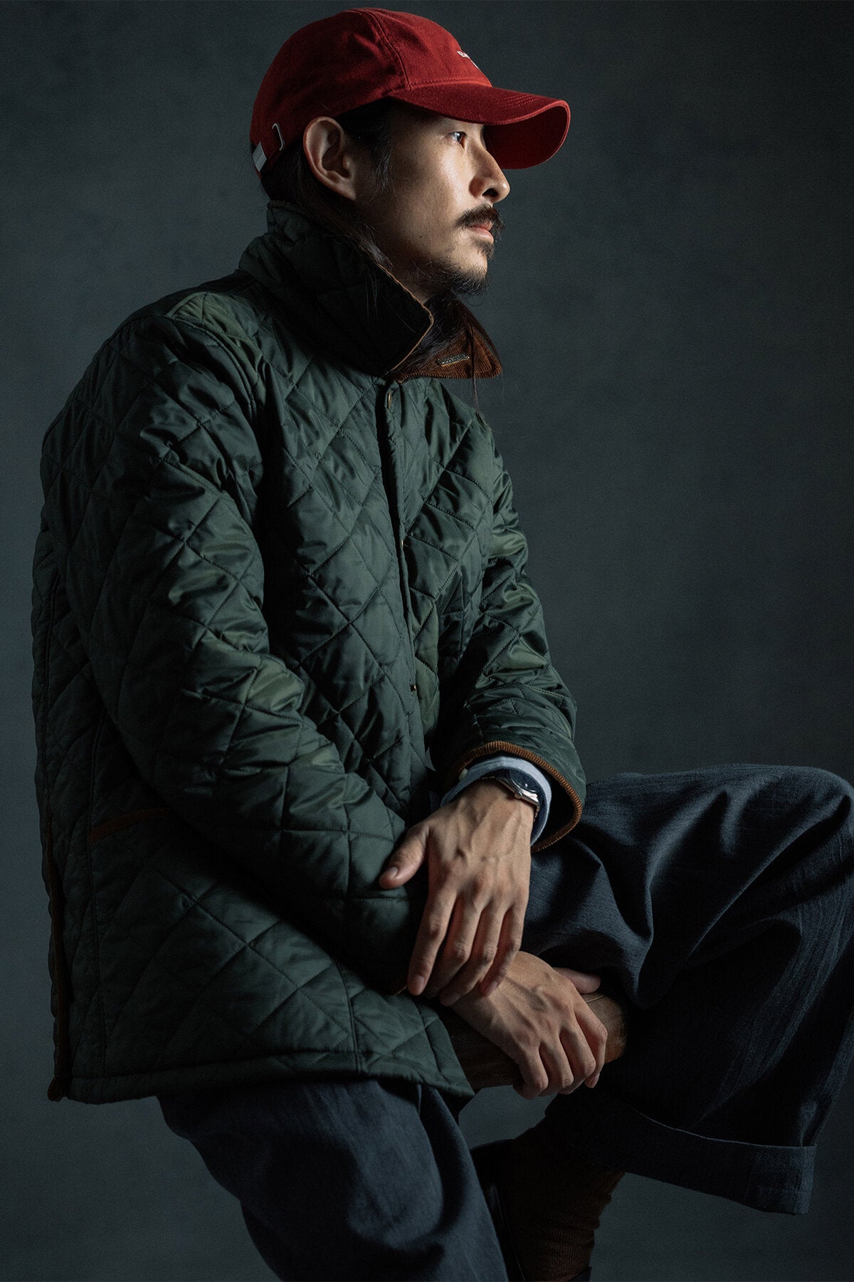 APAC 30th Anniversary Liddesdale Quilted Jacket - OLIVE