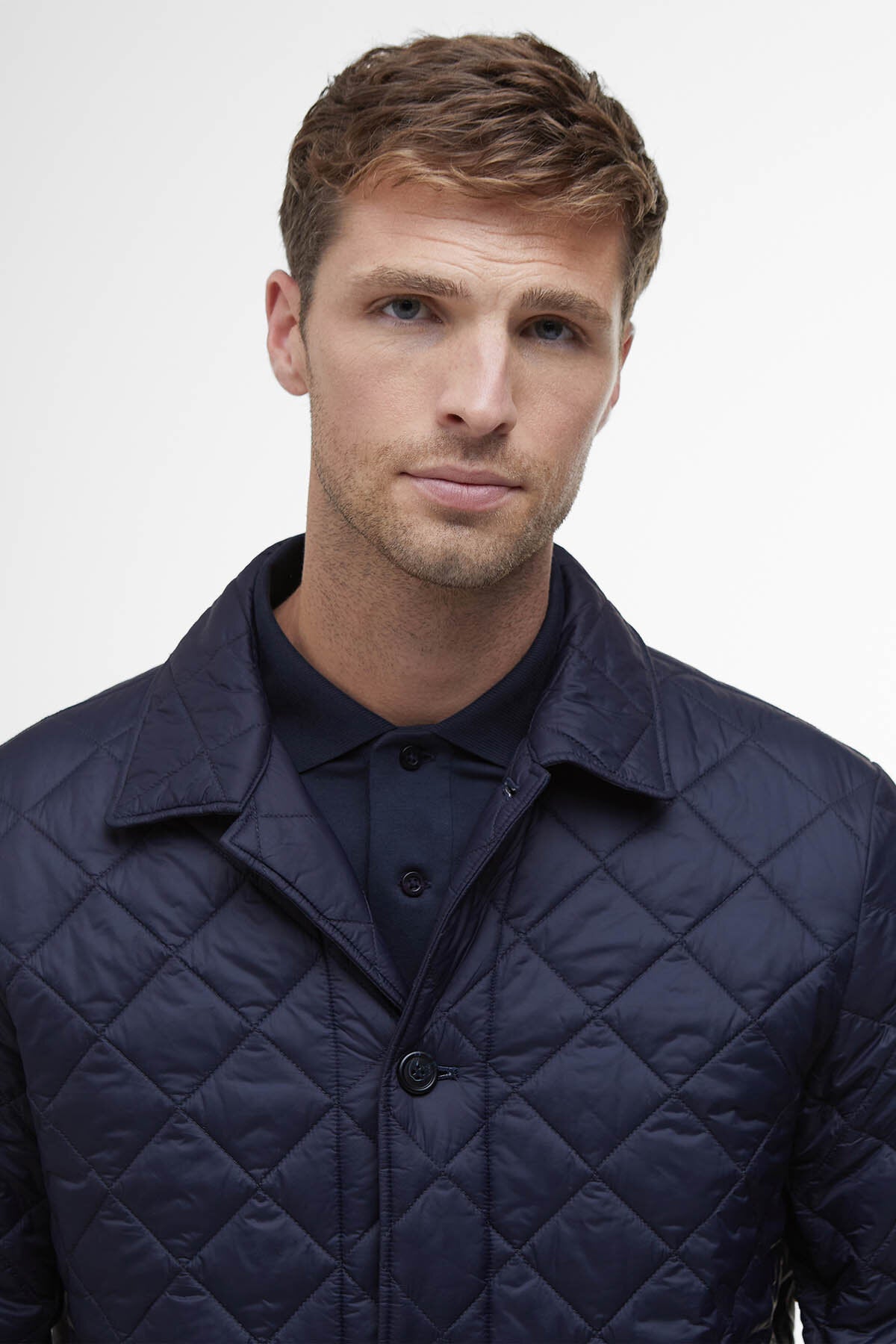 Tyne Liddesdale Quilted Jacket - NAVY