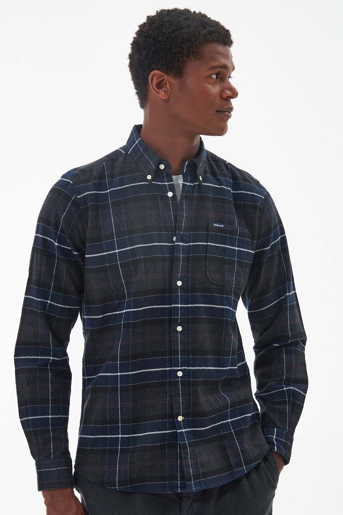 Kyeloch Tailored Fit Shirt - BLACK SLATE