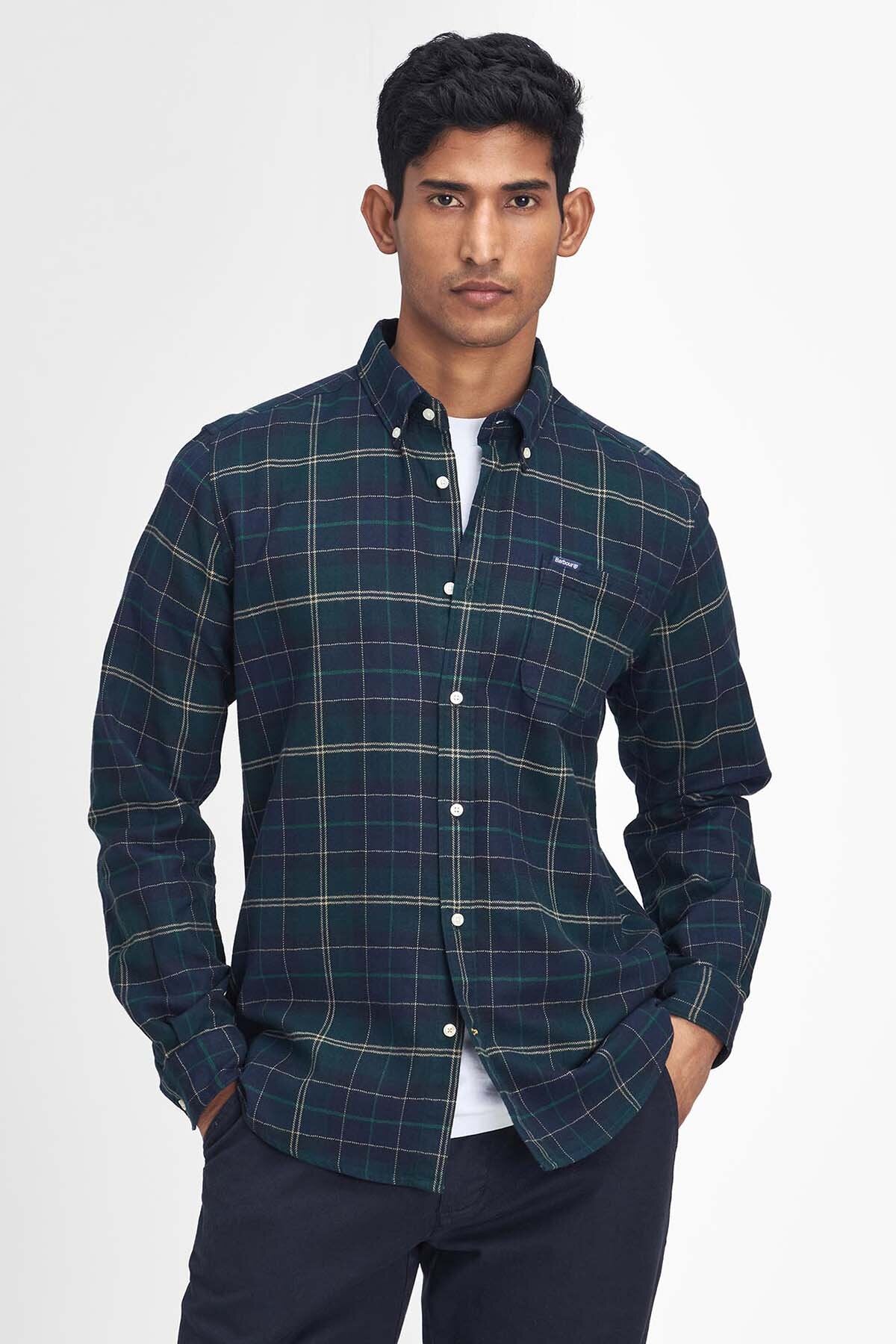 Kyeloch Tailored Fit Shirt - GREEN LOCH