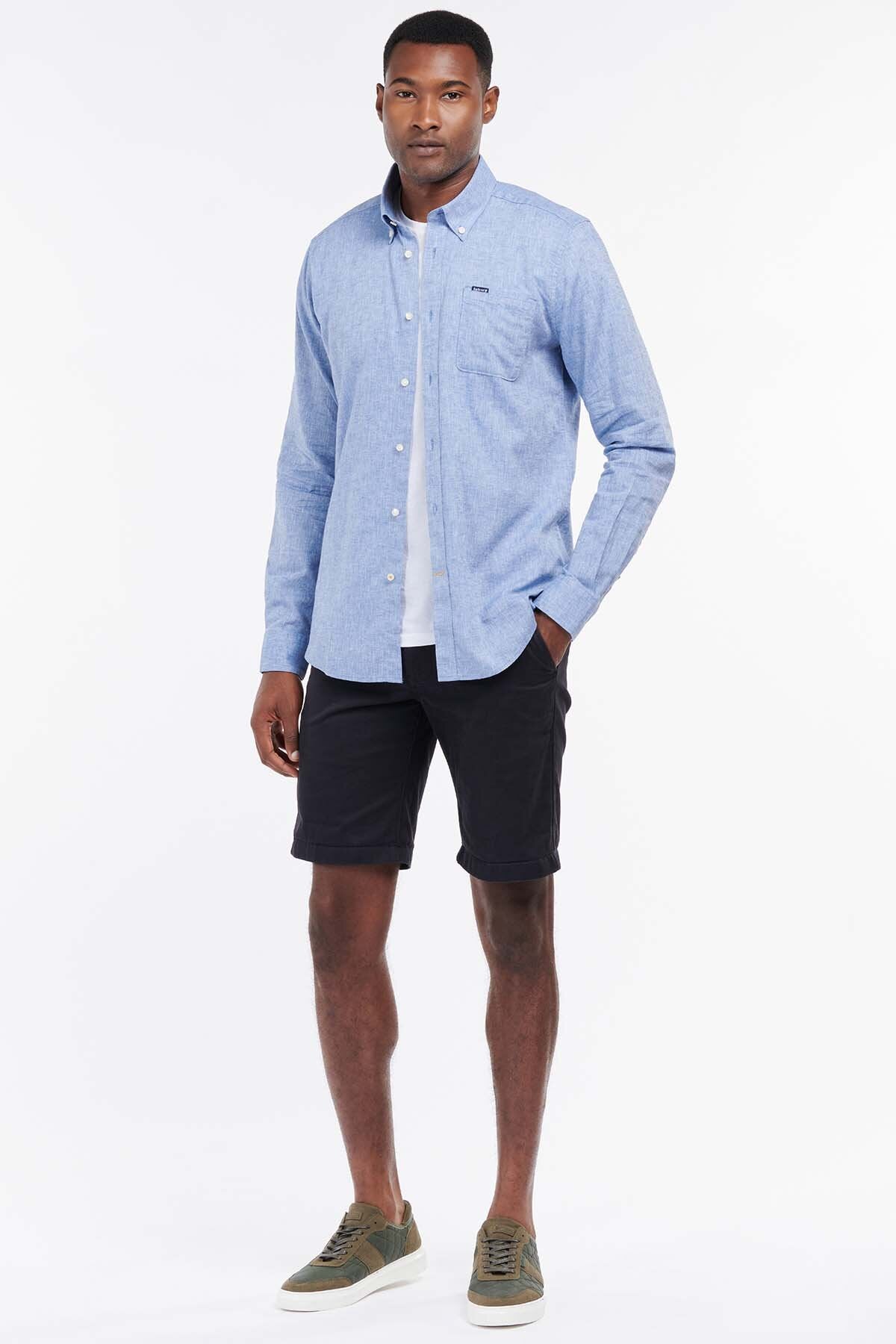 Nelson Tailored Shirt - BLUE