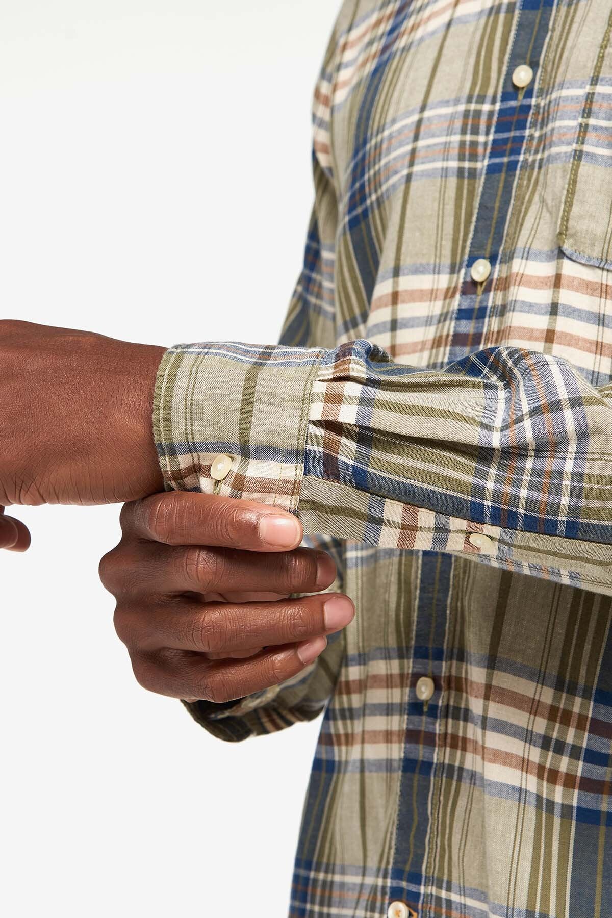 Laneskin Tailored Shirt - OLIVE